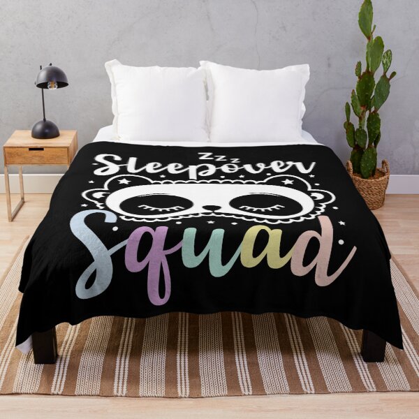Item preview, Funny Sleepover Squad Party Panda Sleeping Nails And Makeup  designed and sold by Best Designer.