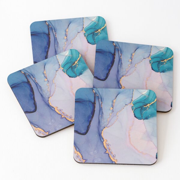 Item preview, Blue and Purple Abstract Swirls designed and sold by ELDigitals.