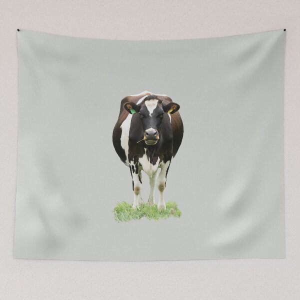 Item preview, Black and White Standing Cow  designed and sold by Jane Stanley Photography.