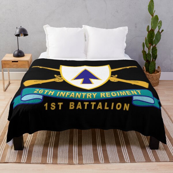 Item preview, Army - 26th Infantry Regiment - DUI w Br - Ribbon - 1st Bn X 300 designed and sold by Military Insignia Products.