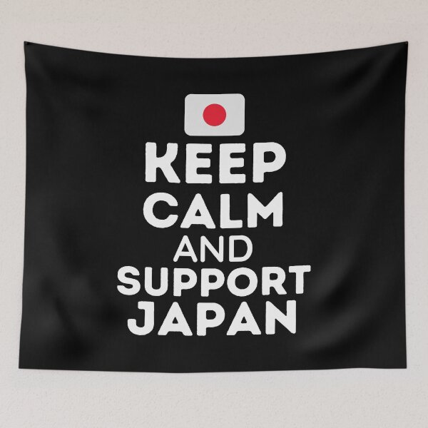 Item preview, Keep Calm And Support Japan | Football World Cup designed and sold by BopleDesigns.