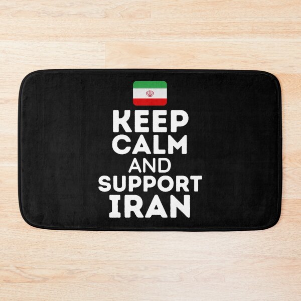 Item preview, Keep Calm And Support Iran | Football World Cup designed and sold by BopleDesigns.