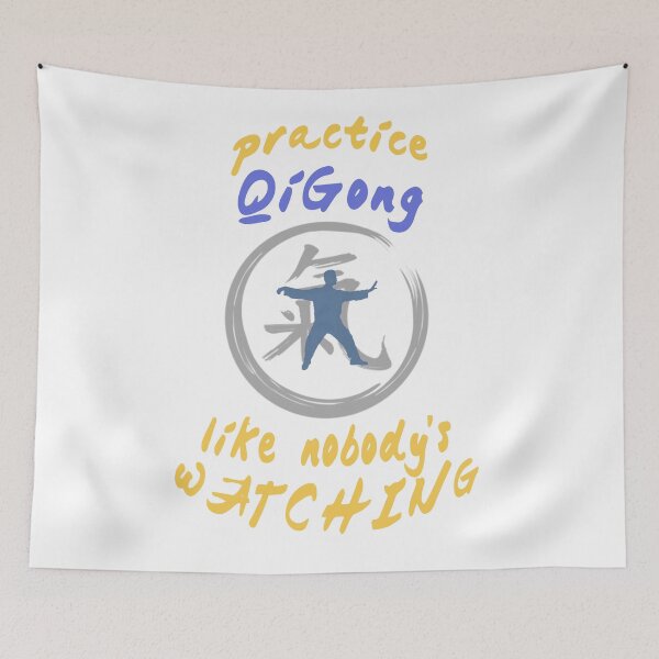 Item preview, Practice QiGong like nobody's watching designed and sold by iago rodriguez dopico.