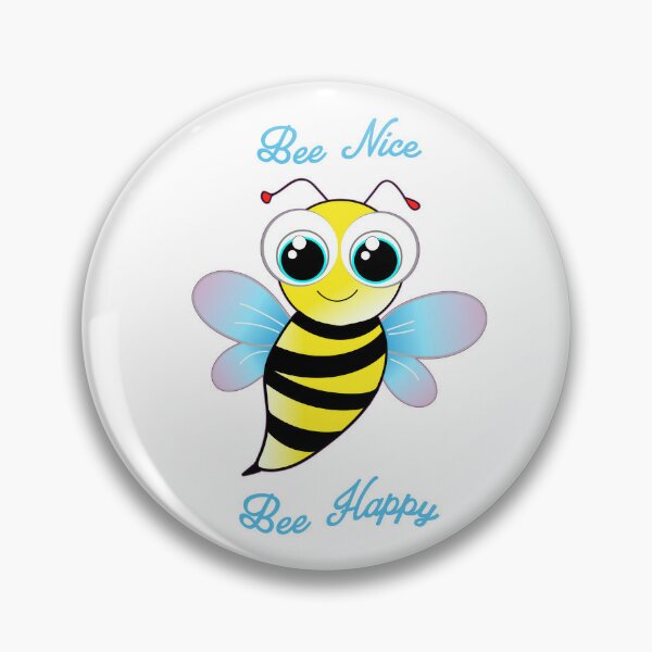 Bee Friendly Button