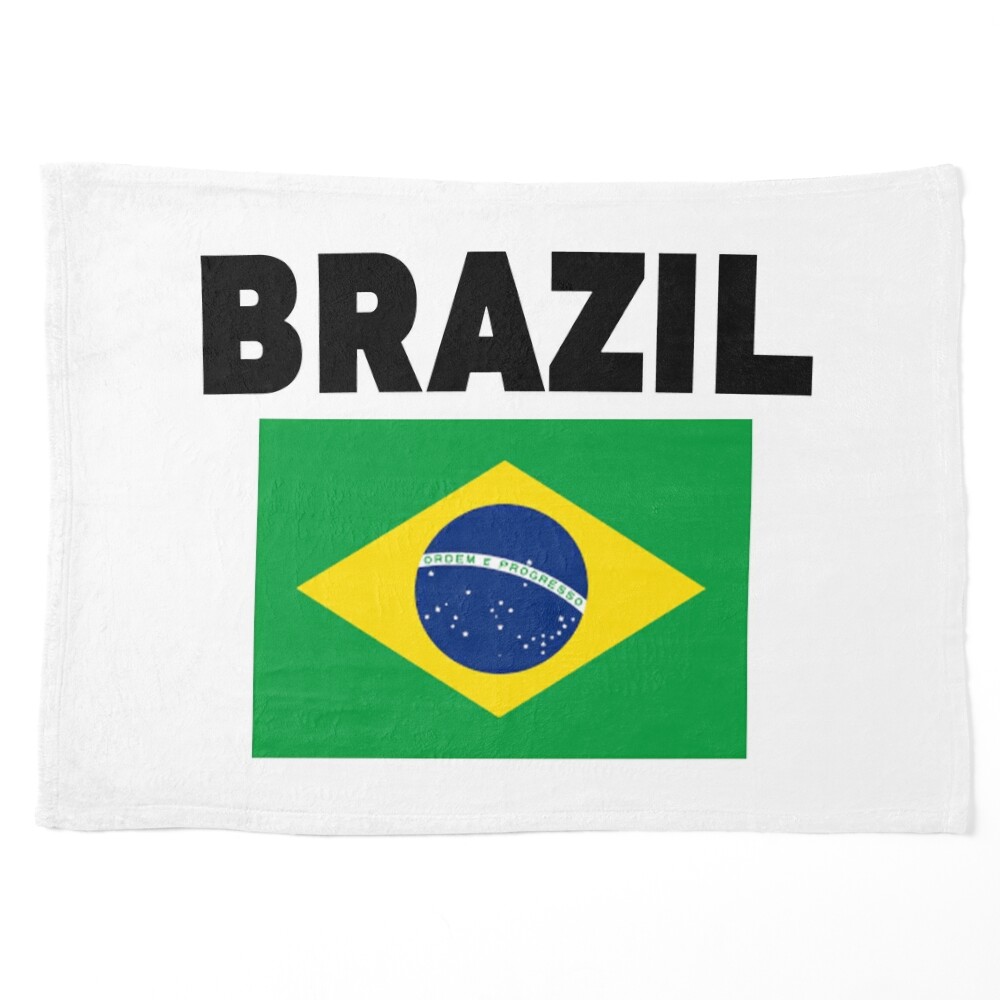 Brazil Soccer Ball Flag Jersey Brazilian Football Fan - Brazil Soccer - Pin