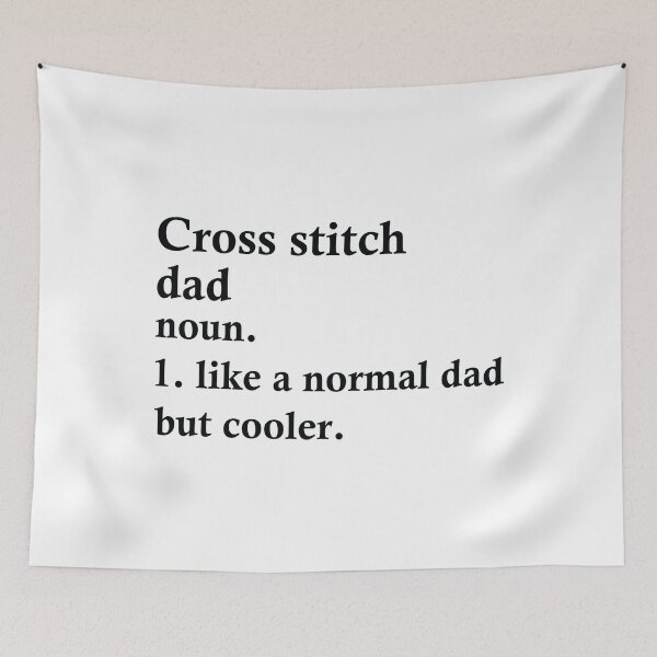 Item preview, Cross Stitch Dad Funny Sewing Definition designed and sold by woodesigner.