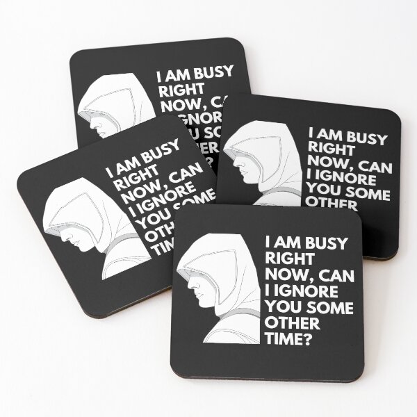 Item preview, I am busy right now, can I ignore you some other time? - Witty Quotes | Funny Sarcastic Sayings | Sassy and Witty Sayings designed and sold by FitBeast.