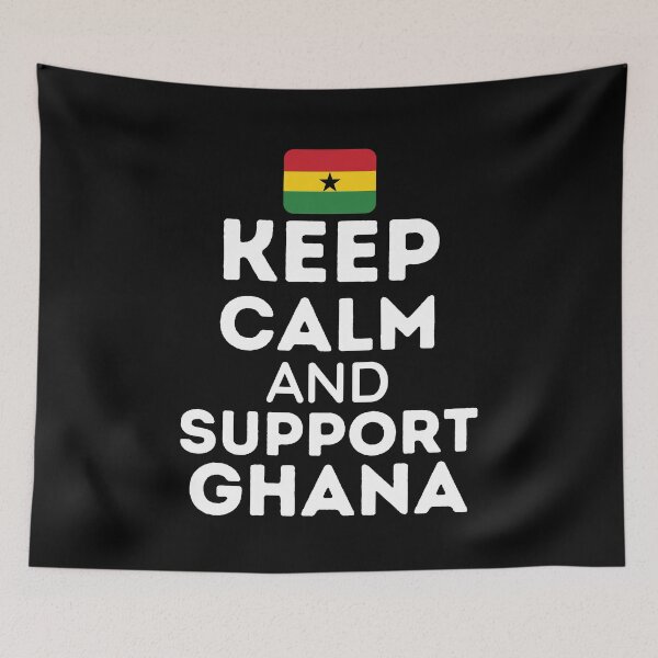 Item preview, Keep Calm And Support Ghana | Football World Cup designed and sold by BopleDesigns.
