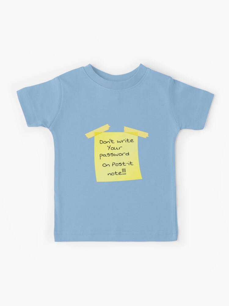 Cyber Security - Hacker - Yellow Post IT - Don't write your password on post-it  note 5 Poster for Sale by clubtee