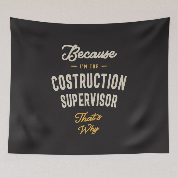 Item preview, Construction Supervisor Job Occupation Birthday Worker designed and sold by cidolopez.