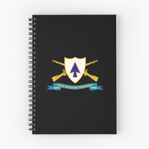 Item preview, Army - 26th Infantry Regiment - DUI w Br - Ribbon X 300 designed and sold by Military Insignia Products.