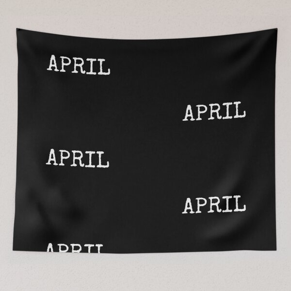 Item preview, April Month Of The Year And Name designed and sold by GoldTypo.