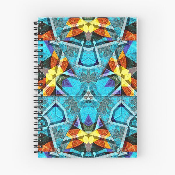 Item preview, POWERFUL LUMINOUS RADIAL COSMIC LABYRINTH PATCHWORK -  SPIRITUAL AWAKENING CUBIC GEOMETRIC ART PATTERN IN DEEP* designed and sold by Ralek.