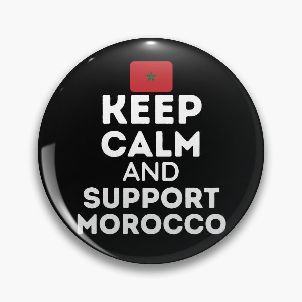 Item preview, Keep Calm And Support Morocco | Football World Cup designed and sold by BopleDesigns.