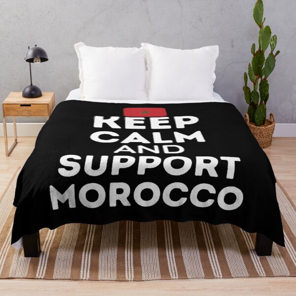 Item preview, Keep Calm And Support Morocco | Football World Cup designed and sold by BopleDesigns.