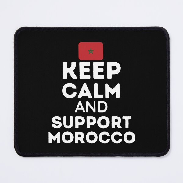 Item preview, Keep Calm And Support Morocco | Football World Cup designed and sold by BopleDesigns.