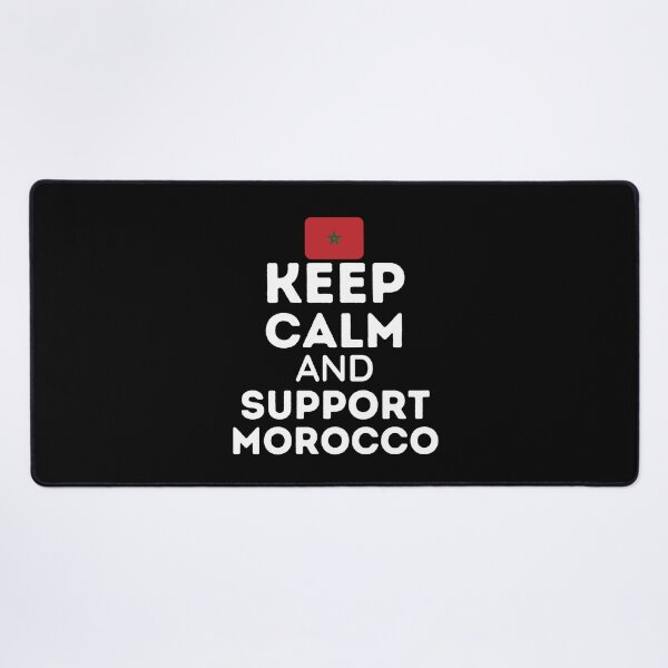 Item preview, Keep Calm And Support Morocco | Football World Cup designed and sold by BopleDesigns.