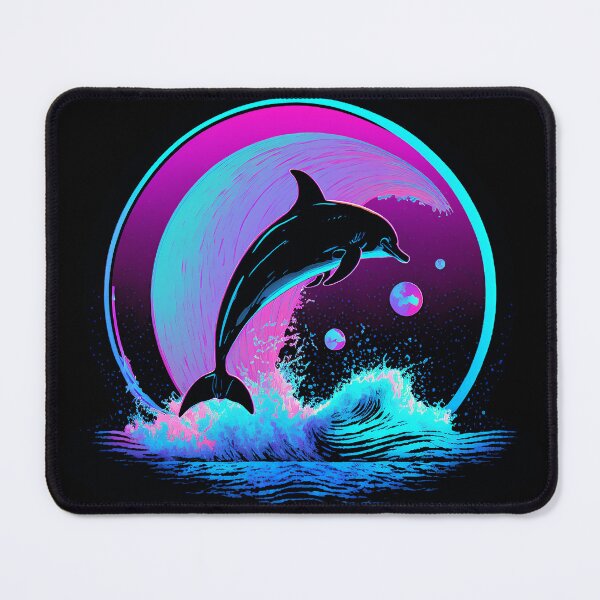 Item preview, Midnight Wave Dolphin  designed and sold by Soda-Pop-Art-87.