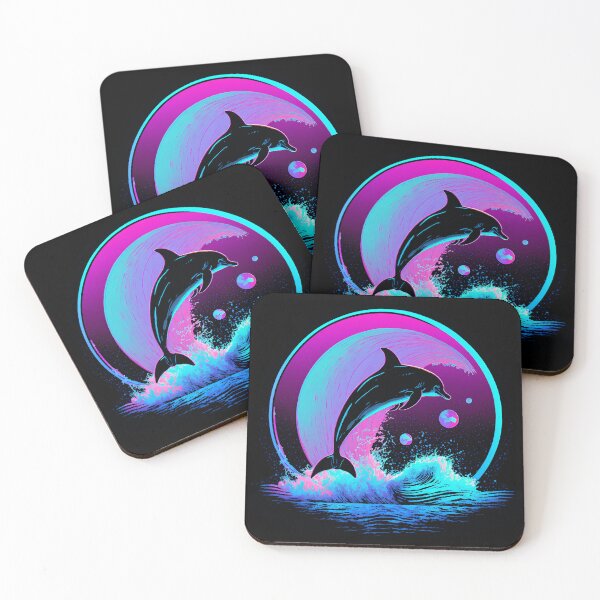 Item preview, Midnight Wave Dolphin  designed and sold by Soda-Pop-Art-87.
