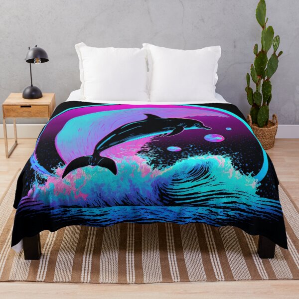 Item preview, Midnight Wave Dolphin  designed and sold by Soda-Pop-Art-87.