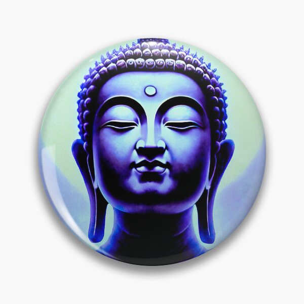 Item preview, Serene Buddha in meditation with Halo designed and sold by artelligens.
