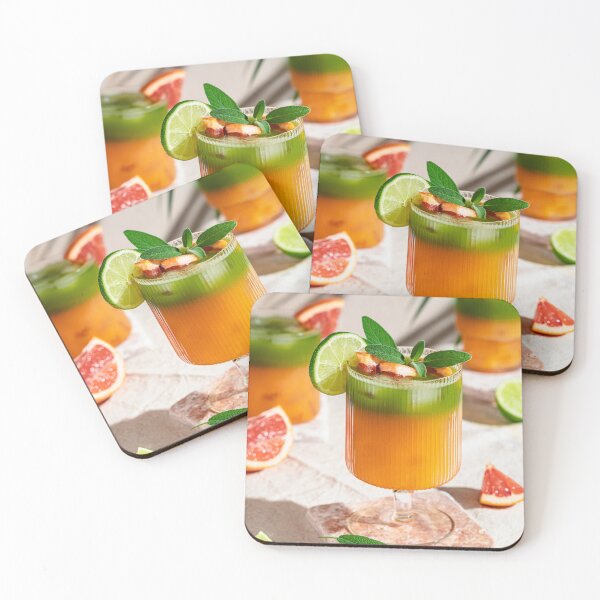 Item preview, Grapefruit-matcha Lime Lemonade Tropical Drink designed and sold by newburyboutique.