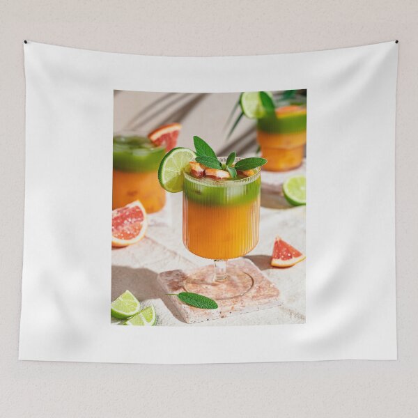 Item preview, Grapefruit-matcha Lime Lemonade Tropical Drink designed and sold by newburyboutique.