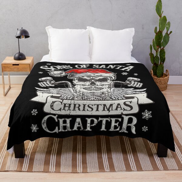 Item preview, Biker Sons of Santa - Viking Motorcycle Christmas designed and sold by Shirt-Designs.
