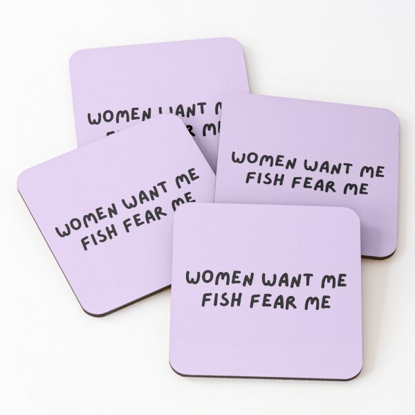 Item preview, WOMEN WANT ME FISH FEAR ME designed and sold by mydoodlesateme.