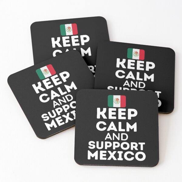 Item preview, Keep Calm And Support Mexico | Football World Cup designed and sold by BopleDesigns.