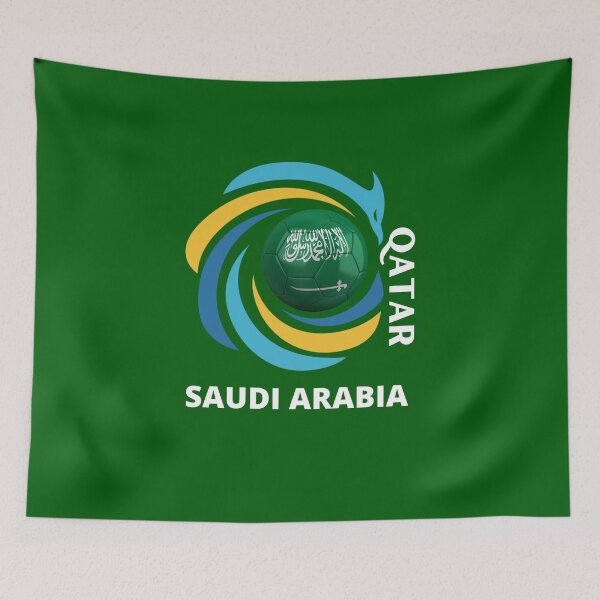 Item preview, Qatar Football soccer team Saudi Arabia  designed and sold by DesignsbyMona.