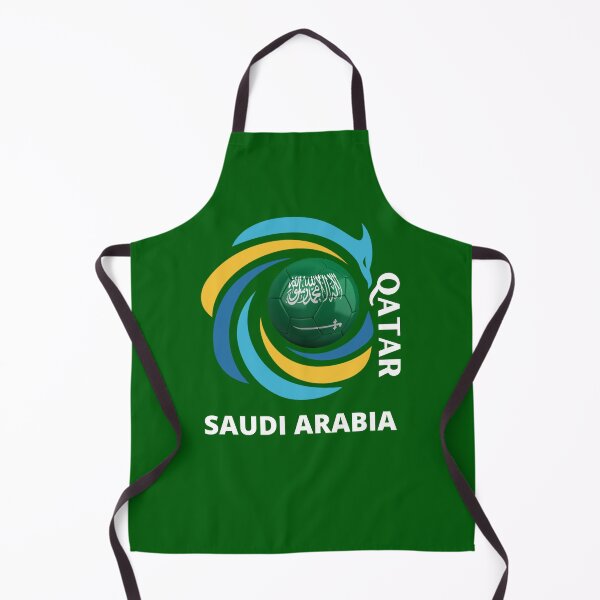 Item preview, Qatar Football soccer team Saudi Arabia  designed and sold by DesignsbyMona.