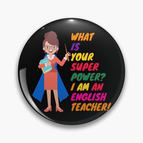 Item preview, Superhero English Teacher Appreciation designed and sold by superteachers.