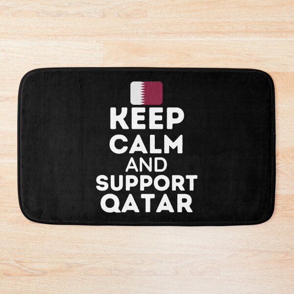 Item preview, Keep Calm And Support Qatar | Football World Cup designed and sold by BopleDesigns.