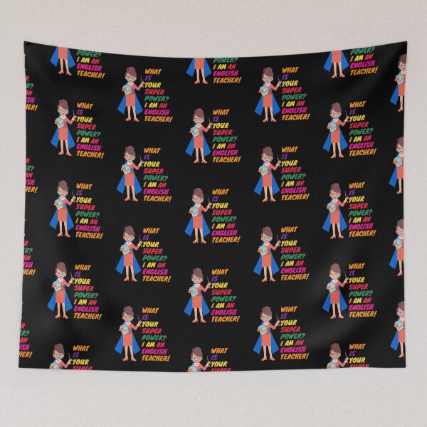 Item preview, Superhero English Teacher Appreciation designed and sold by superteachers.