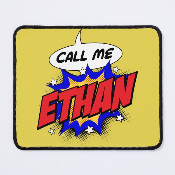 Item preview, Personalised Call Me Ethan Pop Art Comic Design designed and sold by CandOCreative.