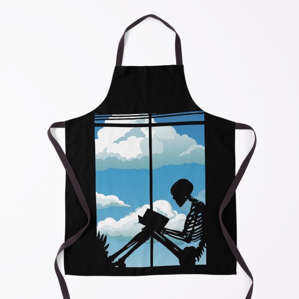 Item preview, Skeleton reading a book designed and sold by Goodthings99.