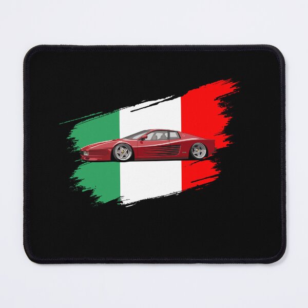 Item preview, Clásico Italia Bandera Italian Motorsport Testarossa Coche designed and sold by AutoDesignWerks.