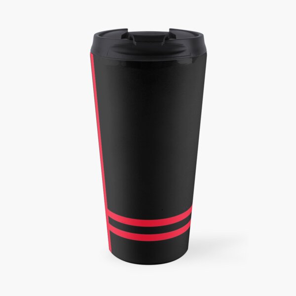 Telekon style Numan stripes Travel Mug