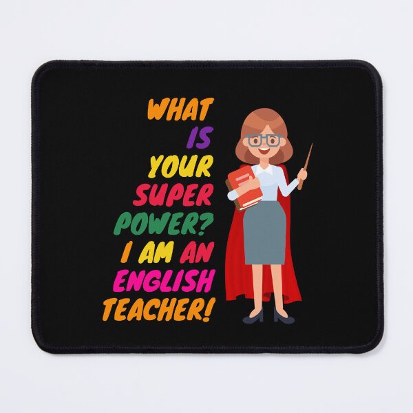 Item preview, Superhero English Teacher Appreciation designed and sold by superteachers.