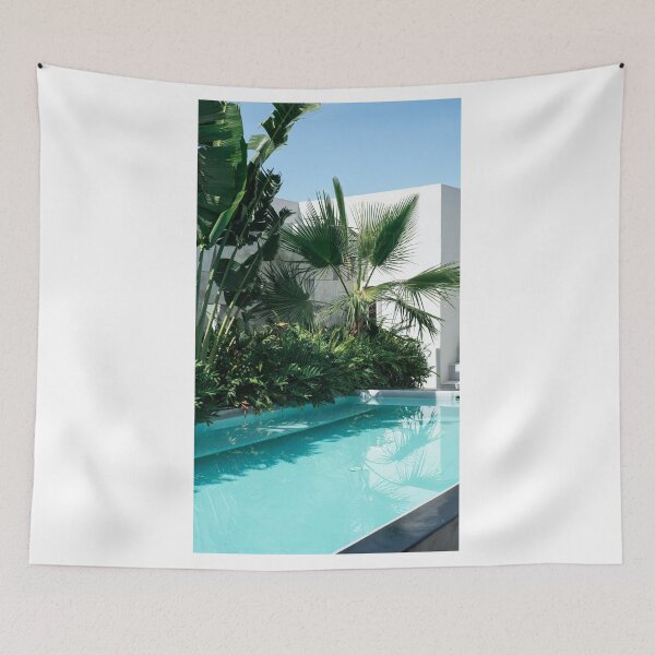 Item preview, Tropical Palm Tree Pool, Miami, Florida, Vacation  designed and sold by newburyboutique.