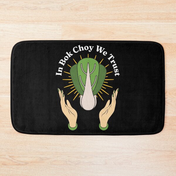 Item preview, In Bok Choy We Trust - Pak Choi Puns - Vegetables Veggies Lovers designed and sold by Millusti.