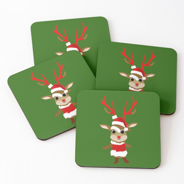 Item preview, Cute Little Reindeer in a Santa Suit designed and sold by Trace1234.