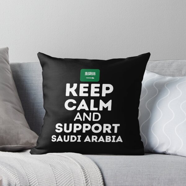 Item preview, Keep Calm And Support Saudi Arabia | Football World Cup designed and sold by BopleDesigns.