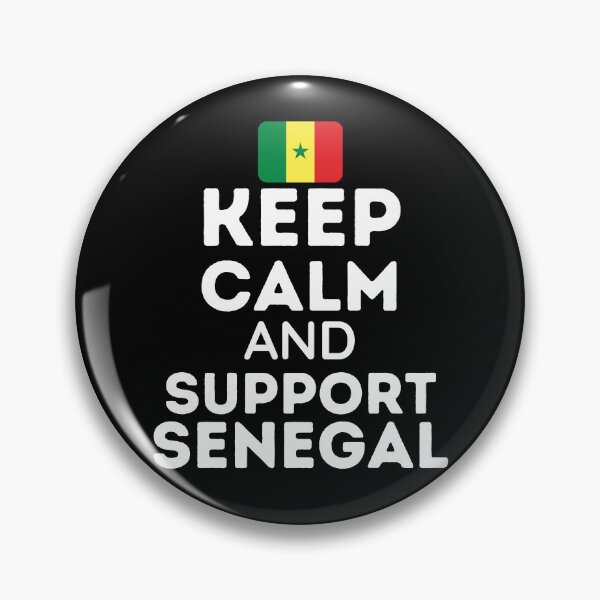 Item preview, Keep Calm And Support Senegal | Football World Cup designed and sold by BopleDesigns.