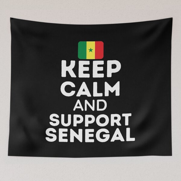 Item preview, Keep Calm And Support Senegal | Football World Cup designed and sold by BopleDesigns.