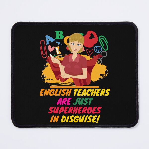 Item preview, Superhero English Teacher Appreciation designed and sold by superteachers.