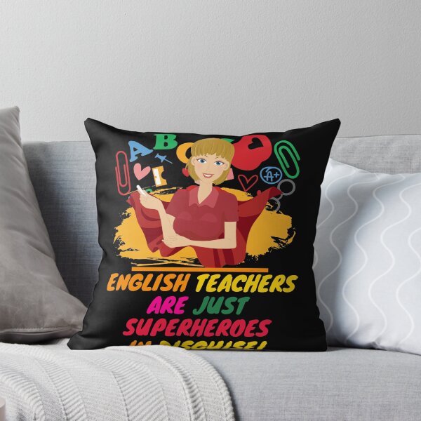 Item preview, Superhero English Teacher Appreciation designed and sold by superteachers.