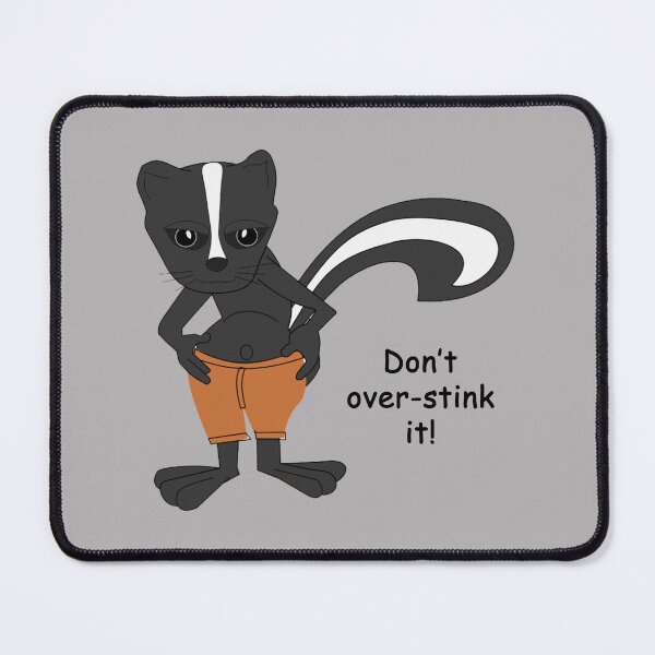 Item preview, Cartoon Skunk: Don't over-stink it! designed and sold by SomeGuyLou.