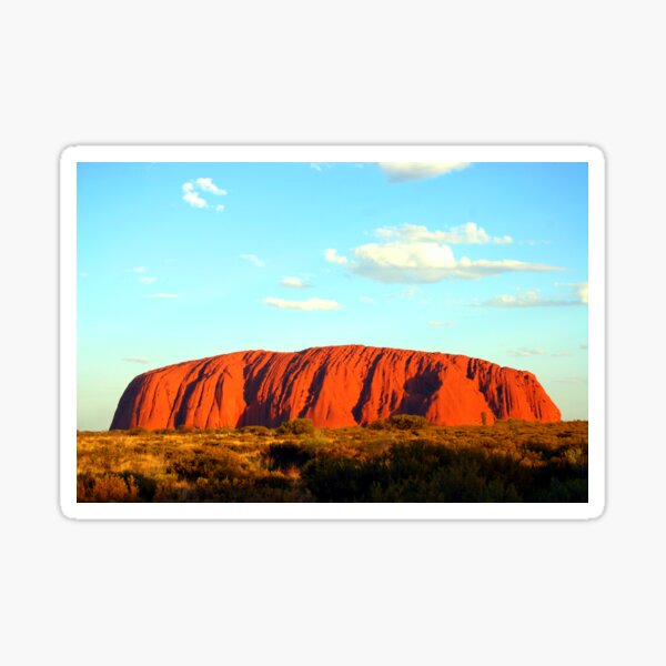 Uluru Sunset Sticker